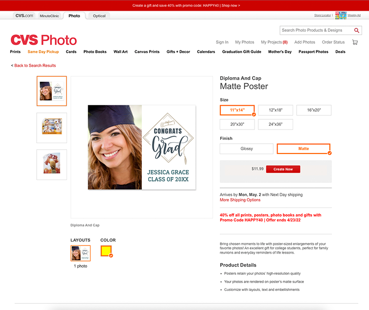 Snapfish Product Designs