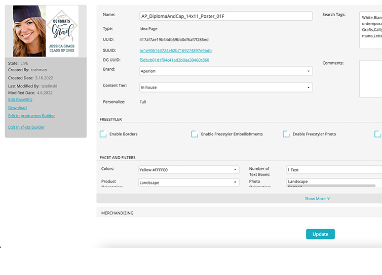 Snapfish Product Designs