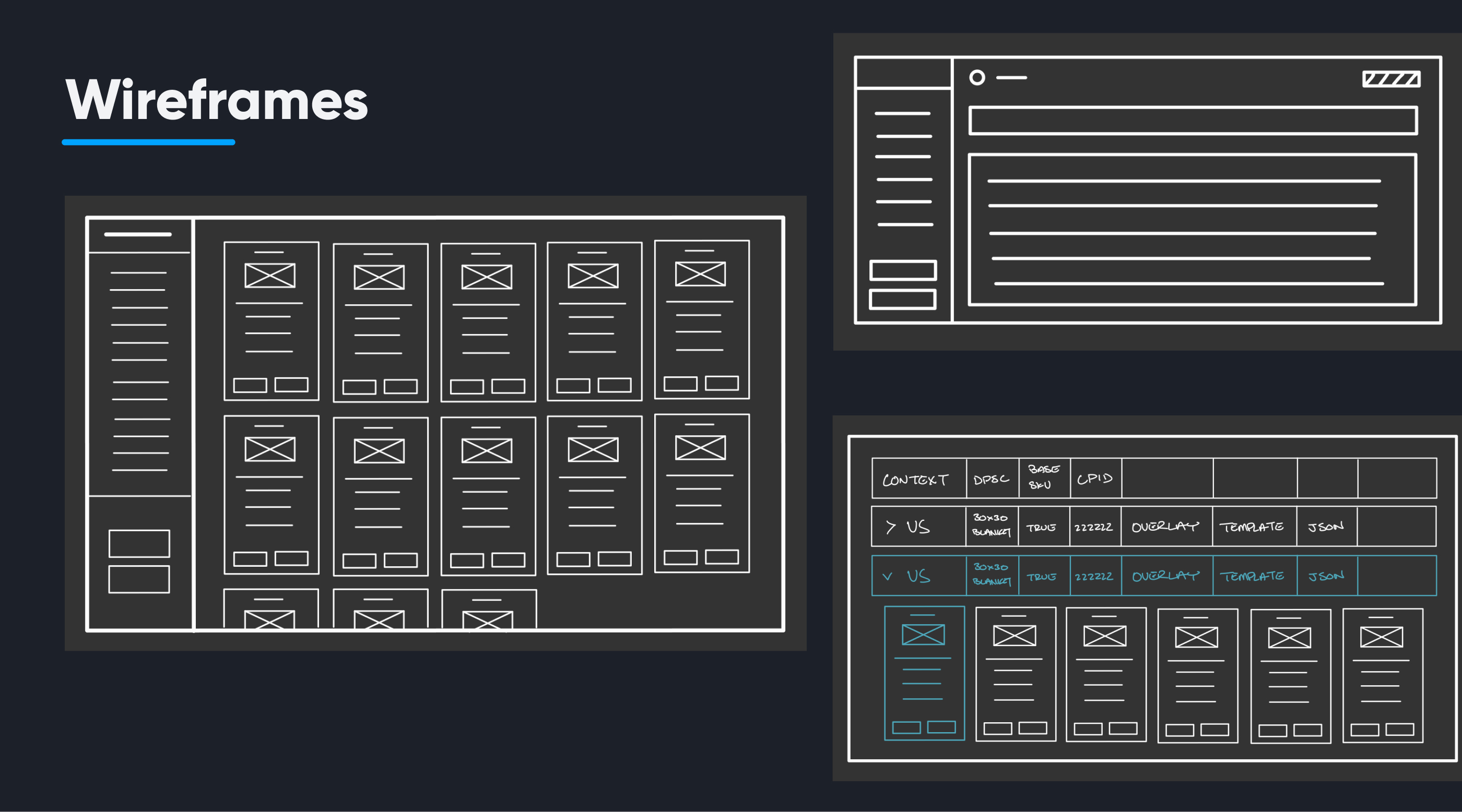 Wireframes